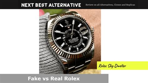 rolex sky dweller fake vs real|are rolex watches worth anything.